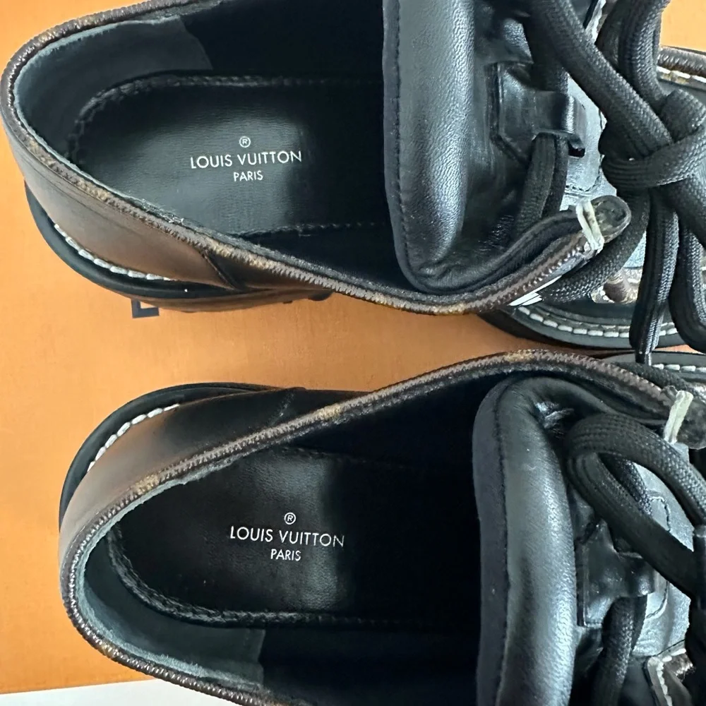 Louis Vuitton Beaubourg Platform Derby Shoes size 38 - Picture 4 of 12